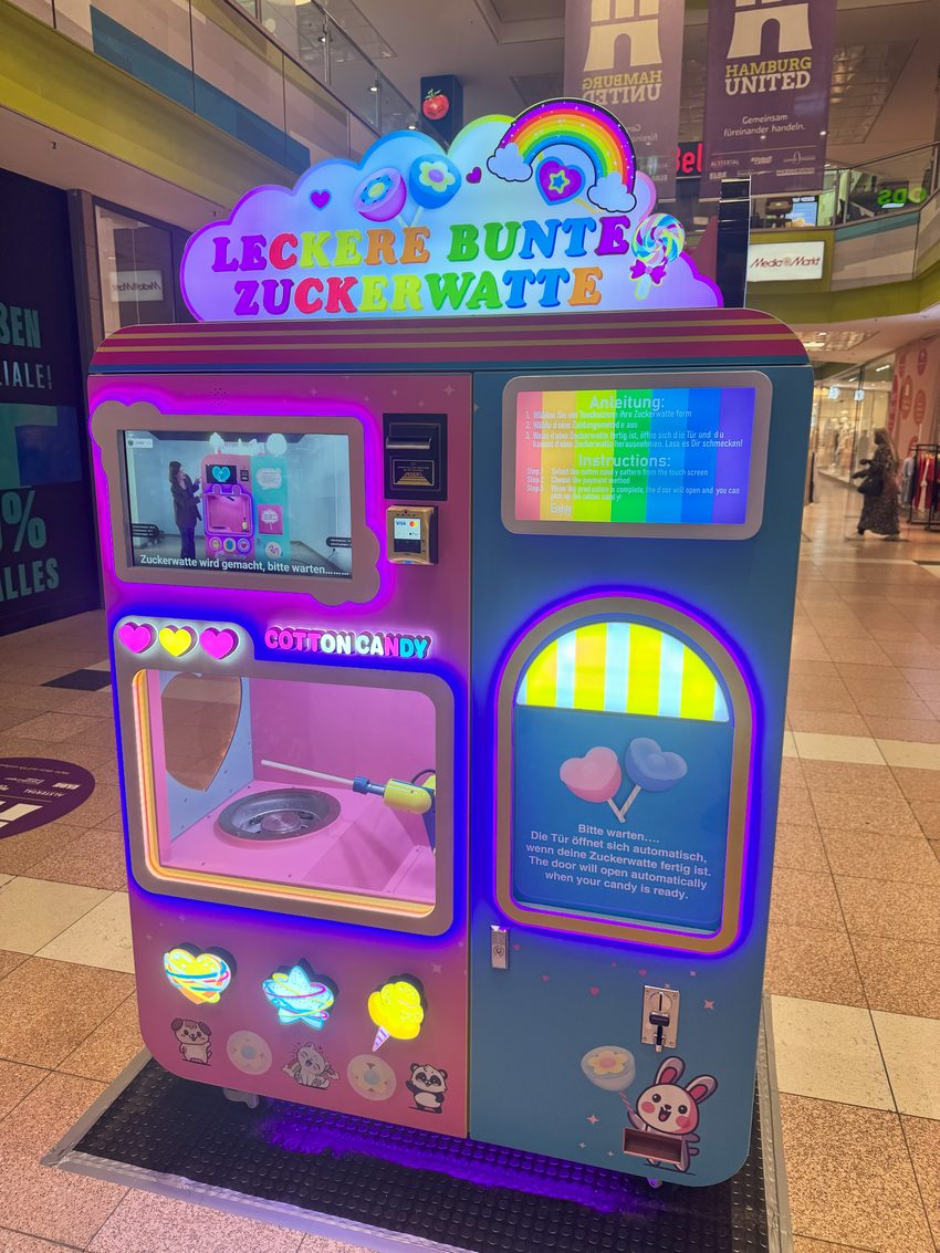 Zuckerwatte-Automat 2. Generation