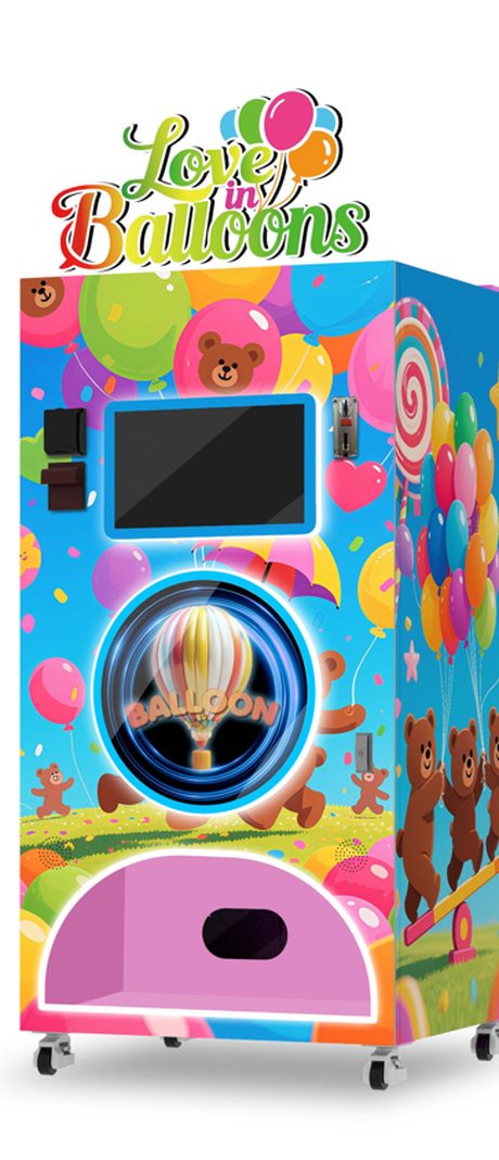 Ballon-Automat Design – Bunt