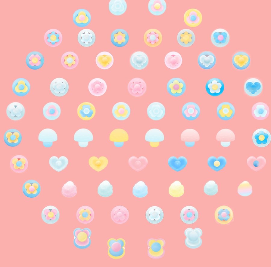 64 Zuckerwatte-Designs der MG320